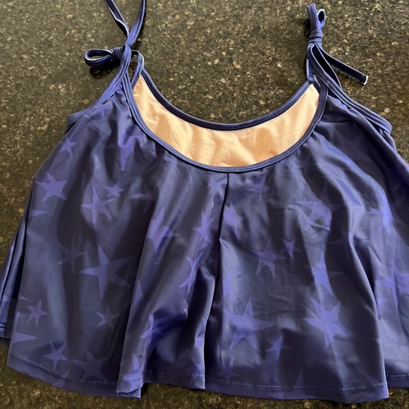 Kortni Jeane Swing top, Navy Stars, M - Picture 5 of 5